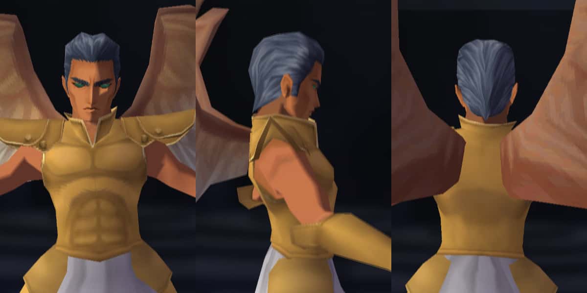 大天使ミカエルの髪型